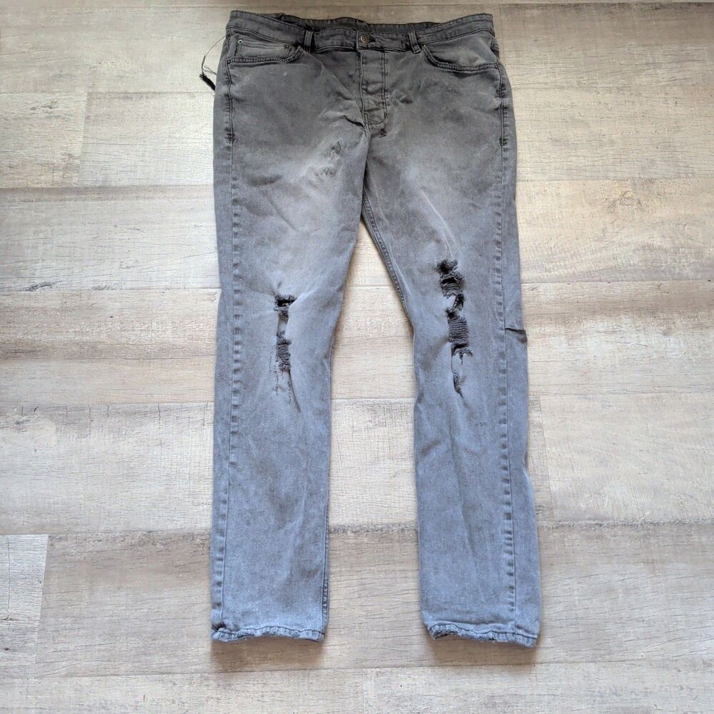 Ksubi Black Denim Jeans Chitch Sz. 38" Flag Tag - Picture 3 of 9